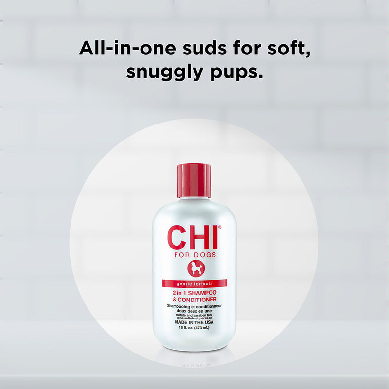 CHI For Dogs 2 in 1 Shampoo and Conditioner, , large image number null
